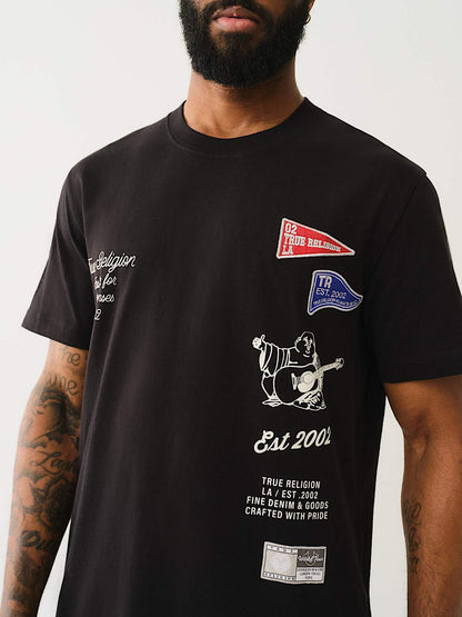 True Religion Black T-shirt