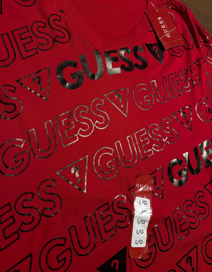 Guess V-Neck Men's Tee