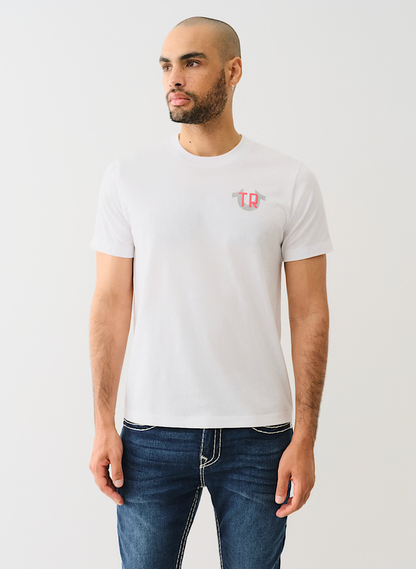 True Religion White Graphic T-Shirt