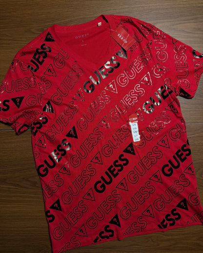 Guess V-Neck Men's Tee