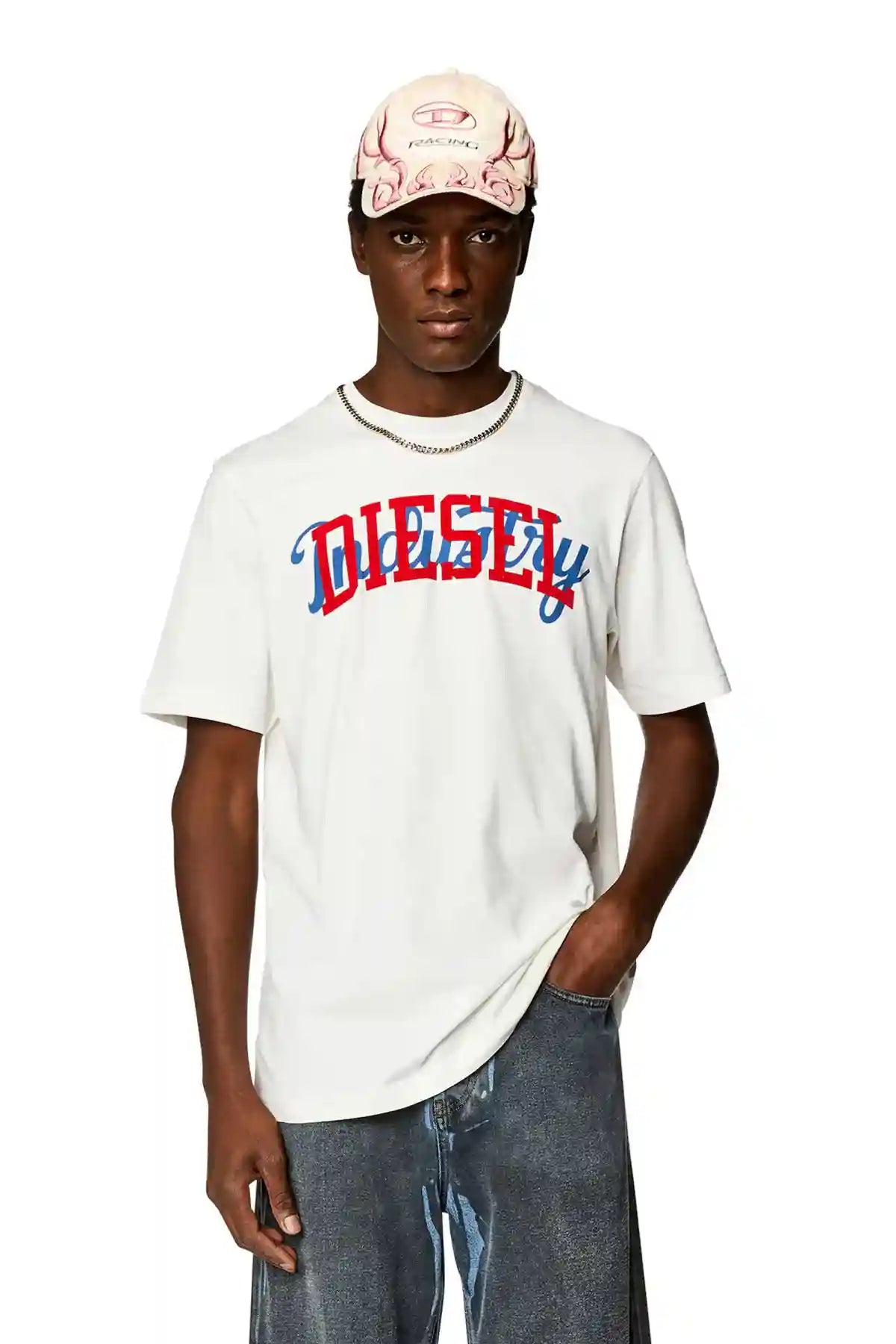 Diesel White T-shirt